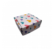 Folding Type Box  - 4 x 4 x 1.6 -Design # 9595