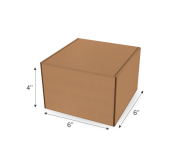Folding Type Box  - 6 x 6 x 4