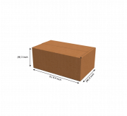 Regular Slotted Box  - 8.4 x 5 x 3