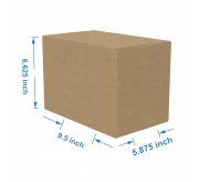 Regular Slotted Box  - 9.4 x 5.7 x 2.6 inch