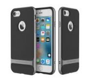 Rock Back Cover for Apple iPhone 7 (Black)