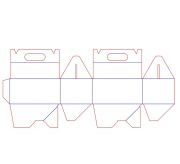 Die Line or Keyline for Packaging Using Boxify Software